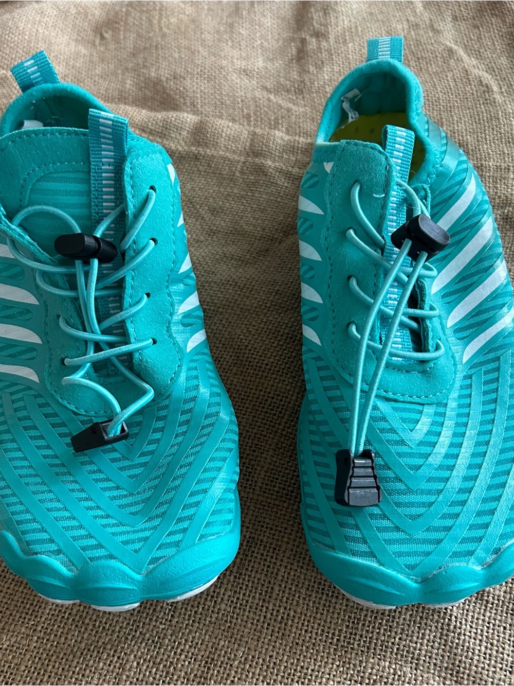 Hike Calder Pro Barefoot Shoe - Vibrant Turquoise Upper, Euro Size 37( US 7)